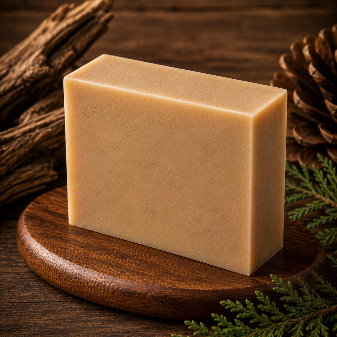 Mahogany Teakwood Goat Milk Soap