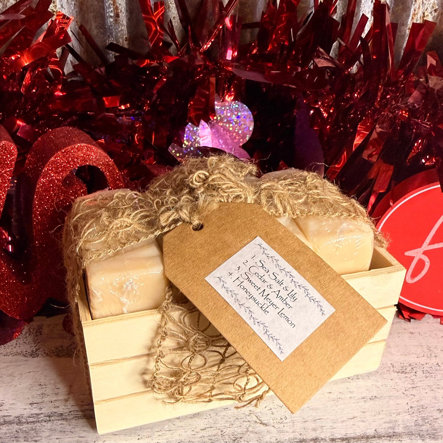 Handmade Goat Milk Gift Set- 4 Bars (1)