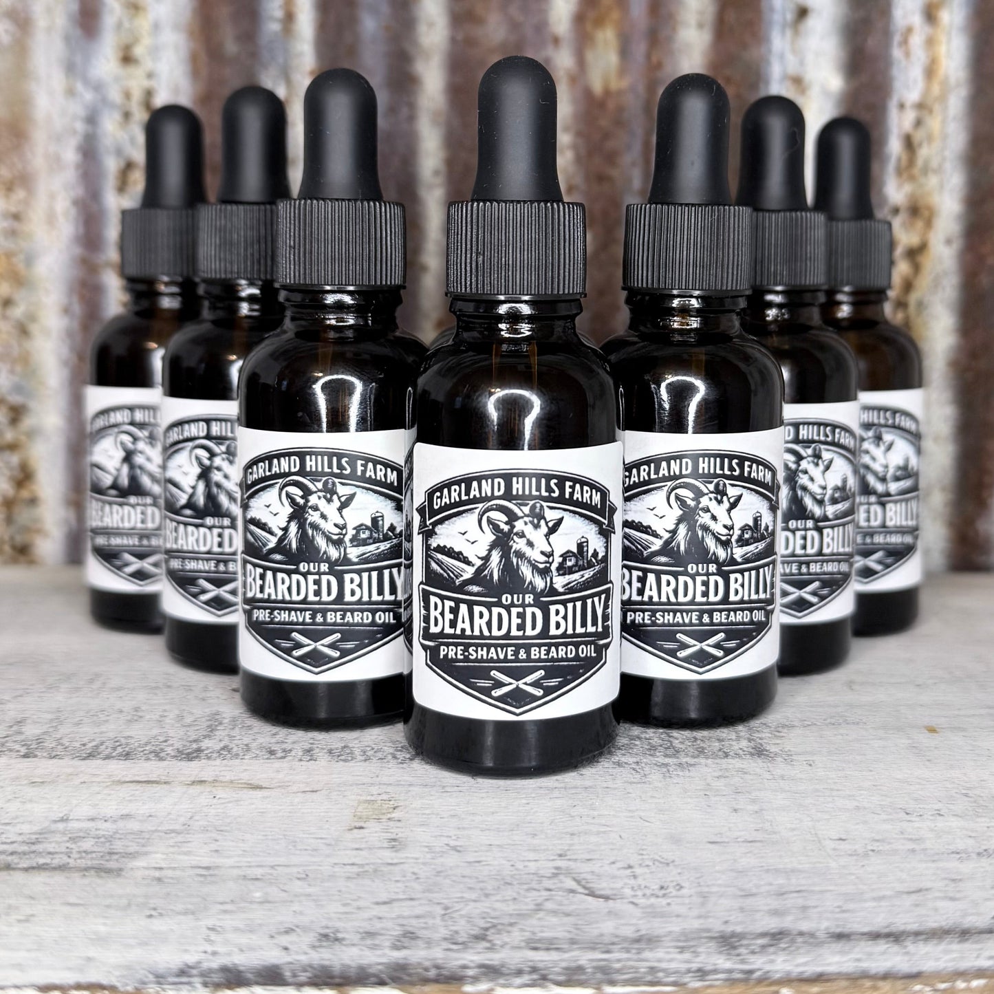 Our Bearded Billy- Pre Shave & Beard Oil (1oz)