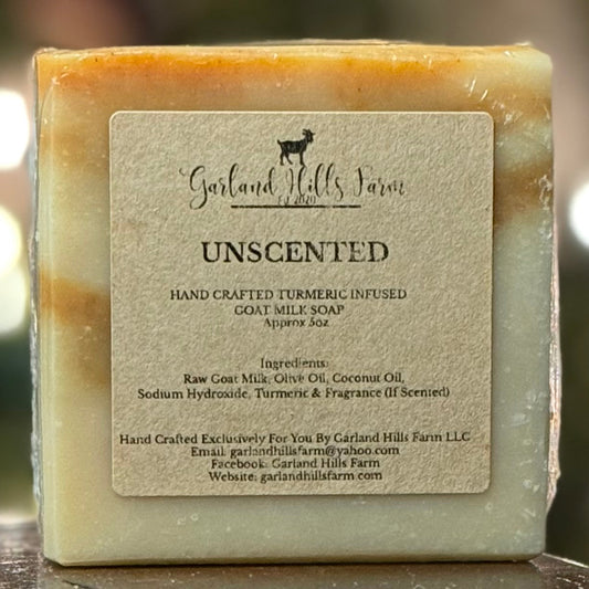 Unscented Turmeric Soap