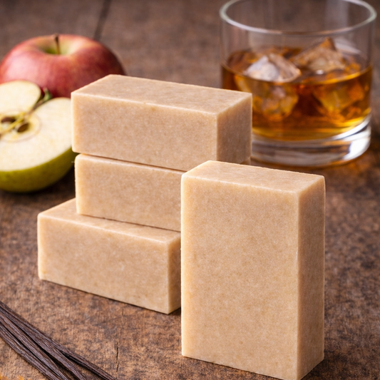 Apple Bourbon Goat Milk Soap