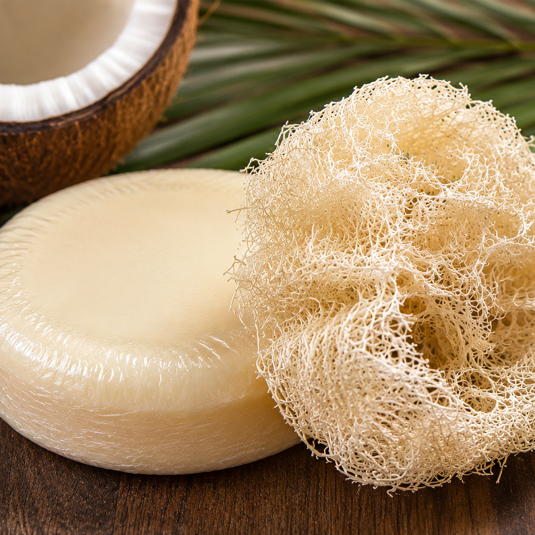 Coconut Paradise Goat Milk Loofah Soap