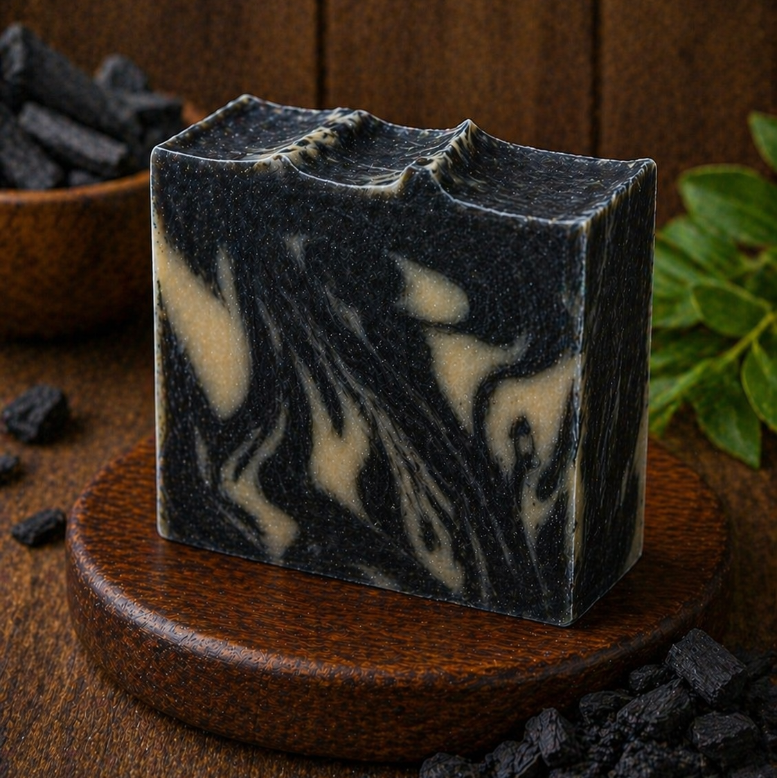 Unscented Goat Milk Charcoal Soap